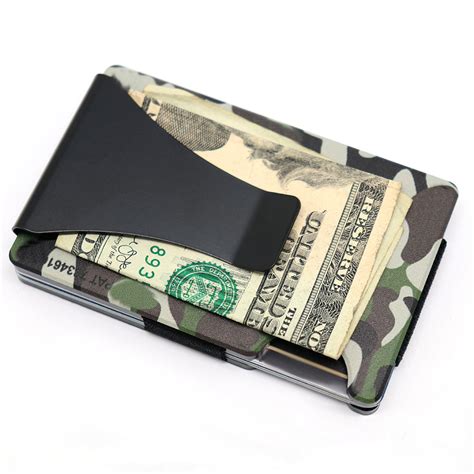 hunting camouflage rfid anti scanning device card holder|Storus Smart Wallet RFID Wallet with money clip for men .